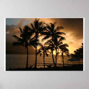 Pôster Por do sol