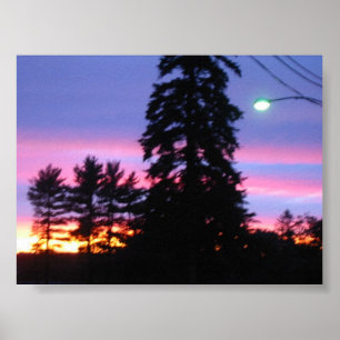 Poster Por do sol