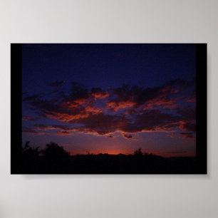 Pôster Por do sol 11 da arizona