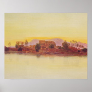 Pôster Por do sol, 1861 (painel)