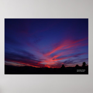 Poster Por do sol 67 da arizona [para a urze]