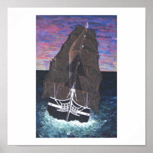 Poster Pôr do sol a Constituição