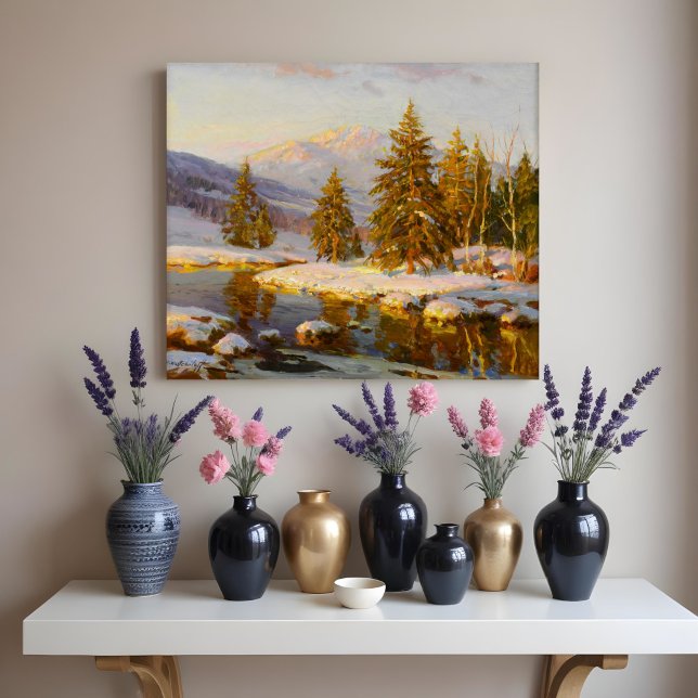 Poster Pôr do Sol de Inverno  (Criador carregado)