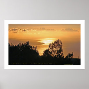 Pôster Por do sol de Kaho'olawe