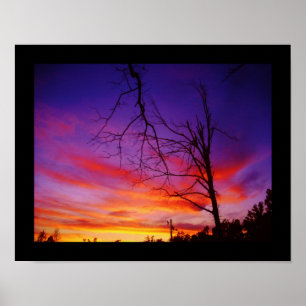 Pôster Por do sol de Missouri