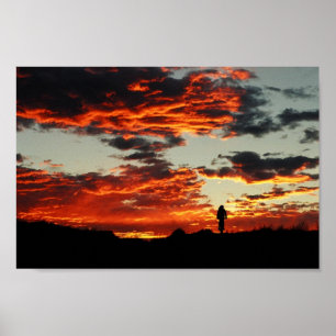 Pôster Por do sol de Moab