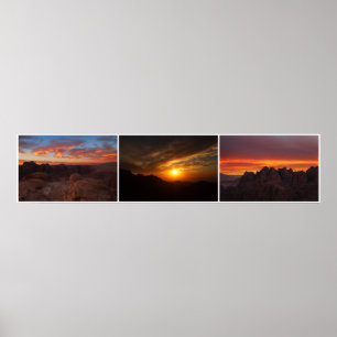 Poster Pôr do sol de PETRA