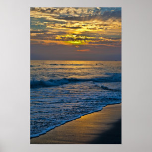 Poster Por do sol de San Diego