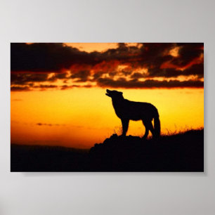Poster Por do sol de Wofl