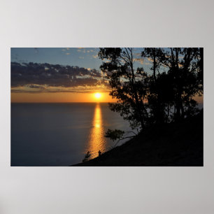 PÔSTER POR DO SOL DO URSO DO SONO
