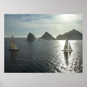 Pôster Por do sol em Cabo