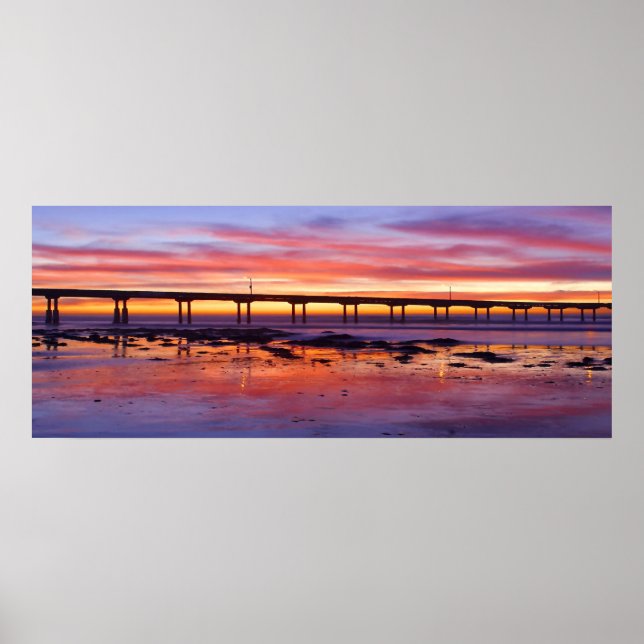 Poster Pôr do sol em Ocean Beach - 2006 (Frente)