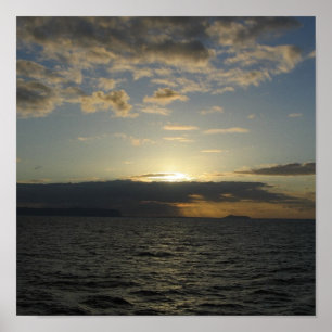 PÔSTER POR DO SOL HAVAIANO