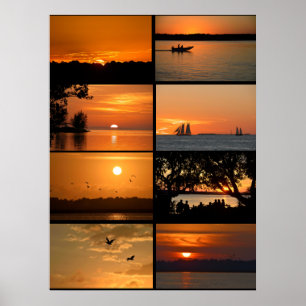 Poster Pôr do Sol Majestoso