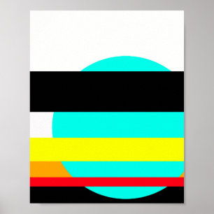 Poster pôr do sol marciano