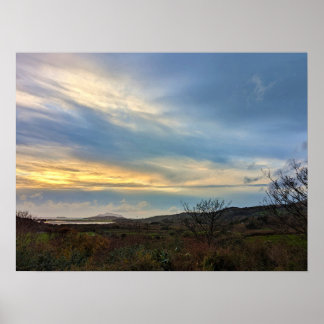 Poster Pôr do sol na Irlanda 17