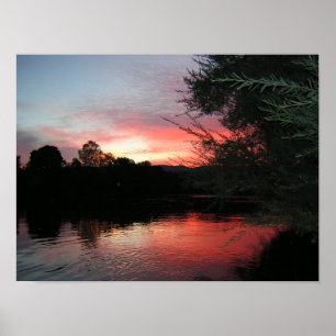 Poster Por do sol no trapaceiro