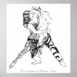 Pôster Por ese palpitar Tango