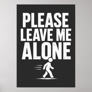 Poster Por favor, me deixe sozinho