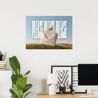 Poster POR FAVOR POR FAVOR POR FAVOR - Citações de SC Art