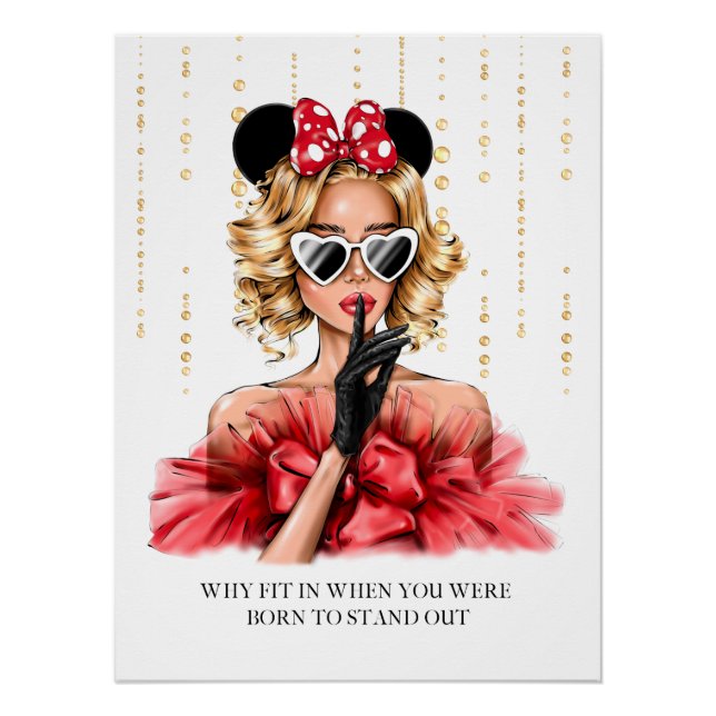 Pôster Por que Ajustado em 3 Inspiração (Frente)