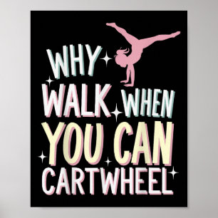 Poster Por que andar quando você pode dar uma estrela