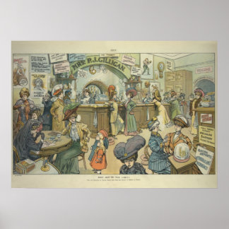 Poster "Por que não ir ao limite?" (1909)