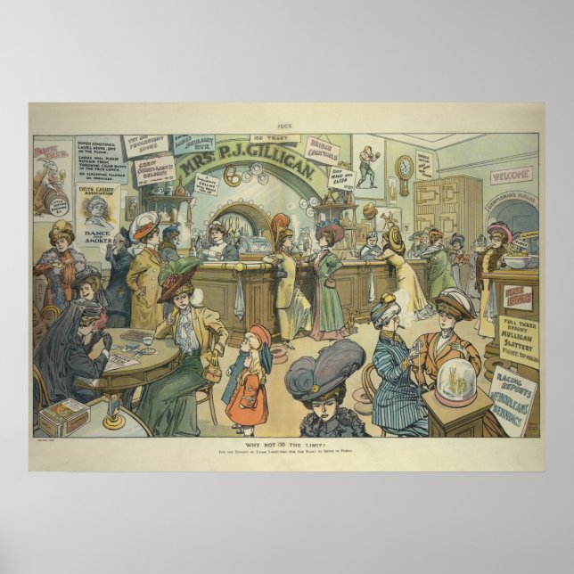 Poster "Por que não ir ao limite?" (1909) (Frente)