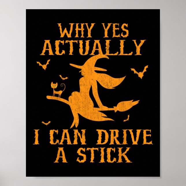 Poster Por Que Sim, Eu Posso Dirigir Um Pau No Halloween  (Frente)