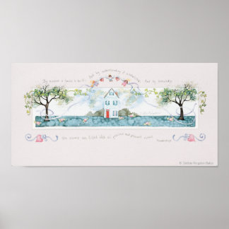 Poster Por Sabedoria Uma Casa É Construída