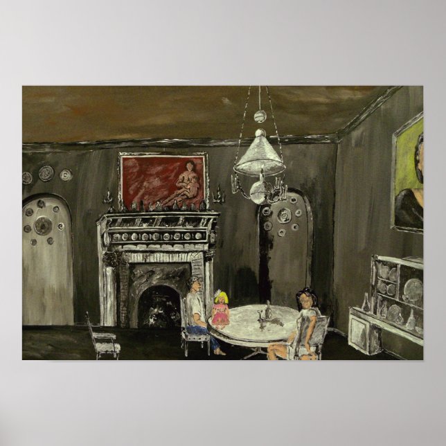 Pôster Porcelana Presence Movie Art House (Frente)