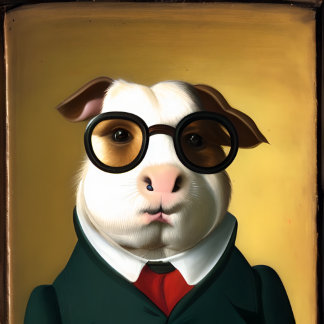 Poster Porco Artorórfico Aristocrático Antropomórfico