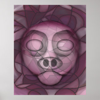 Poster Porco Críptico