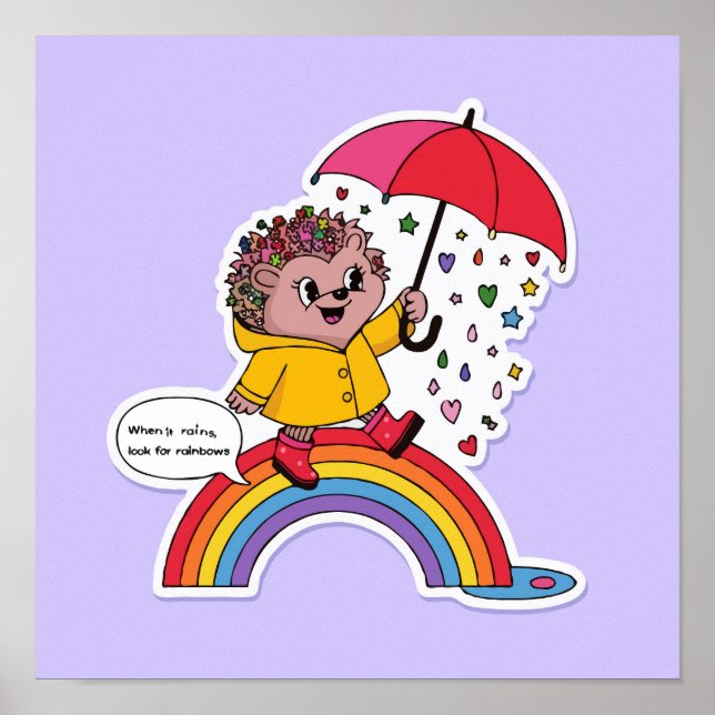 Poster Porco Positivo - Motivação Cuta (Frente)