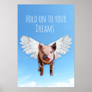Poster Porcos Podem Voar