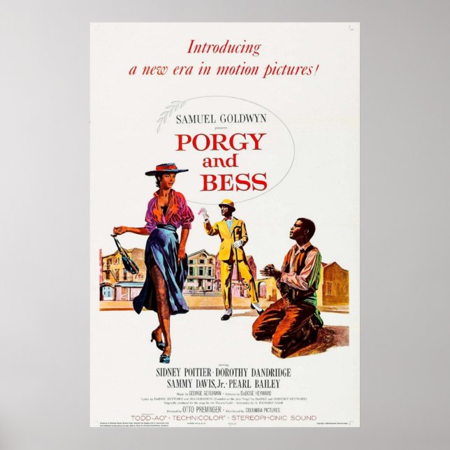 Poster Porgy and Bess (Frente)