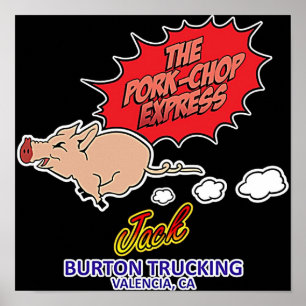 Poster Pork Chop Express TShirt