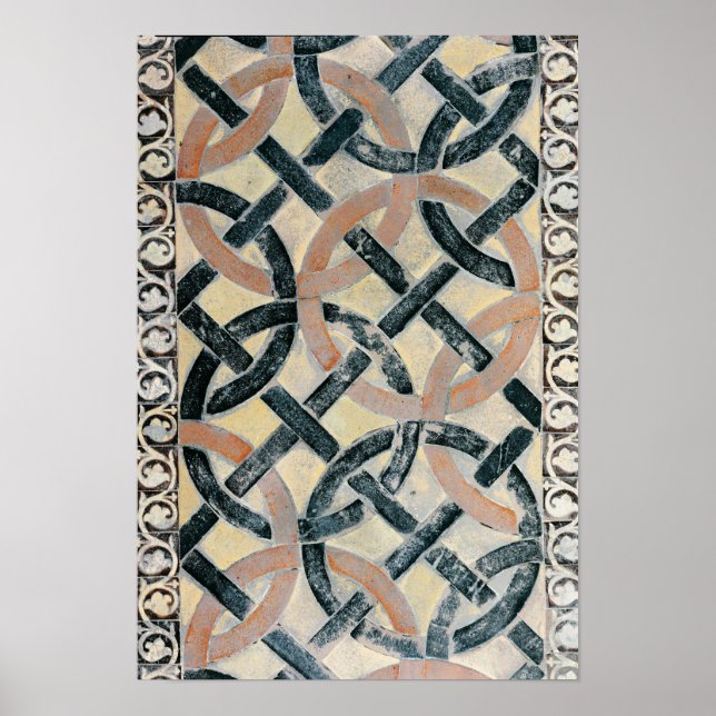 Pôster Pormenores do pavimento (Frente)