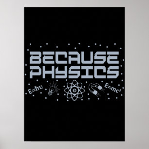 Poster Porque a Física é engraçada