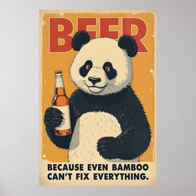 Poster Porque até mesmo o Bamboo não consegue consertar t (Frente)