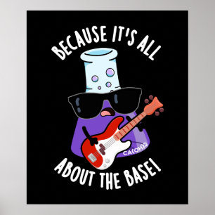 Poster Porque é tudo sobre a base Dark BG