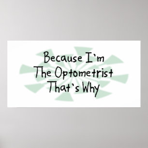 Pôster Porque eu sou o optometrista