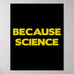 Poster Porque Professores da Ciência da Terra da Ciência