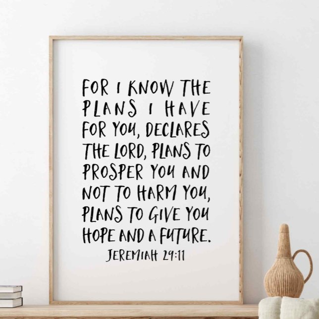 Poster Porque Sei Os Planos Que Tenho Para Você, Jeremiah (Criador carregado)