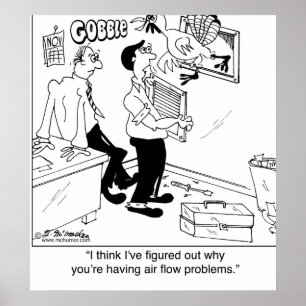Poster Porque você está tendo problemas do fluxo de ar