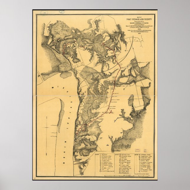 Poster Port Hudson (Frente)