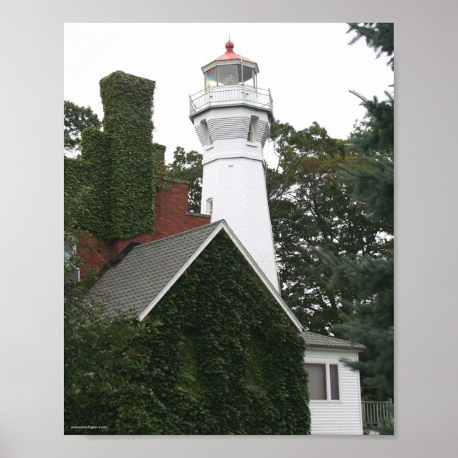 Pôster Port Sanilac Lighthouse (Frente)