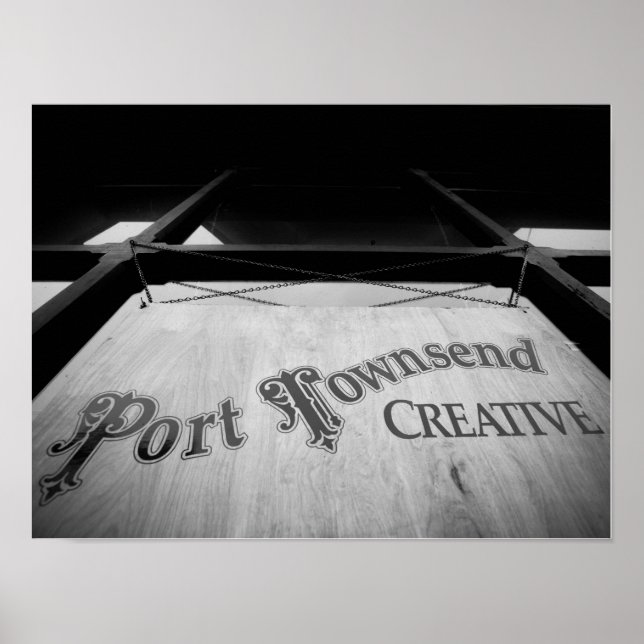 Poster Port Townsend, Washington Creative Photography (Frente)