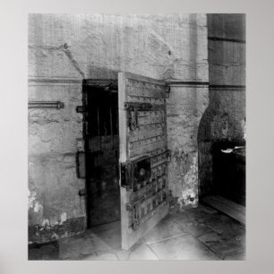 Poster Porta à prisão de Newgate