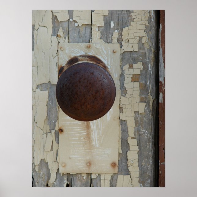 Pôster Porta abandonada (Frente)